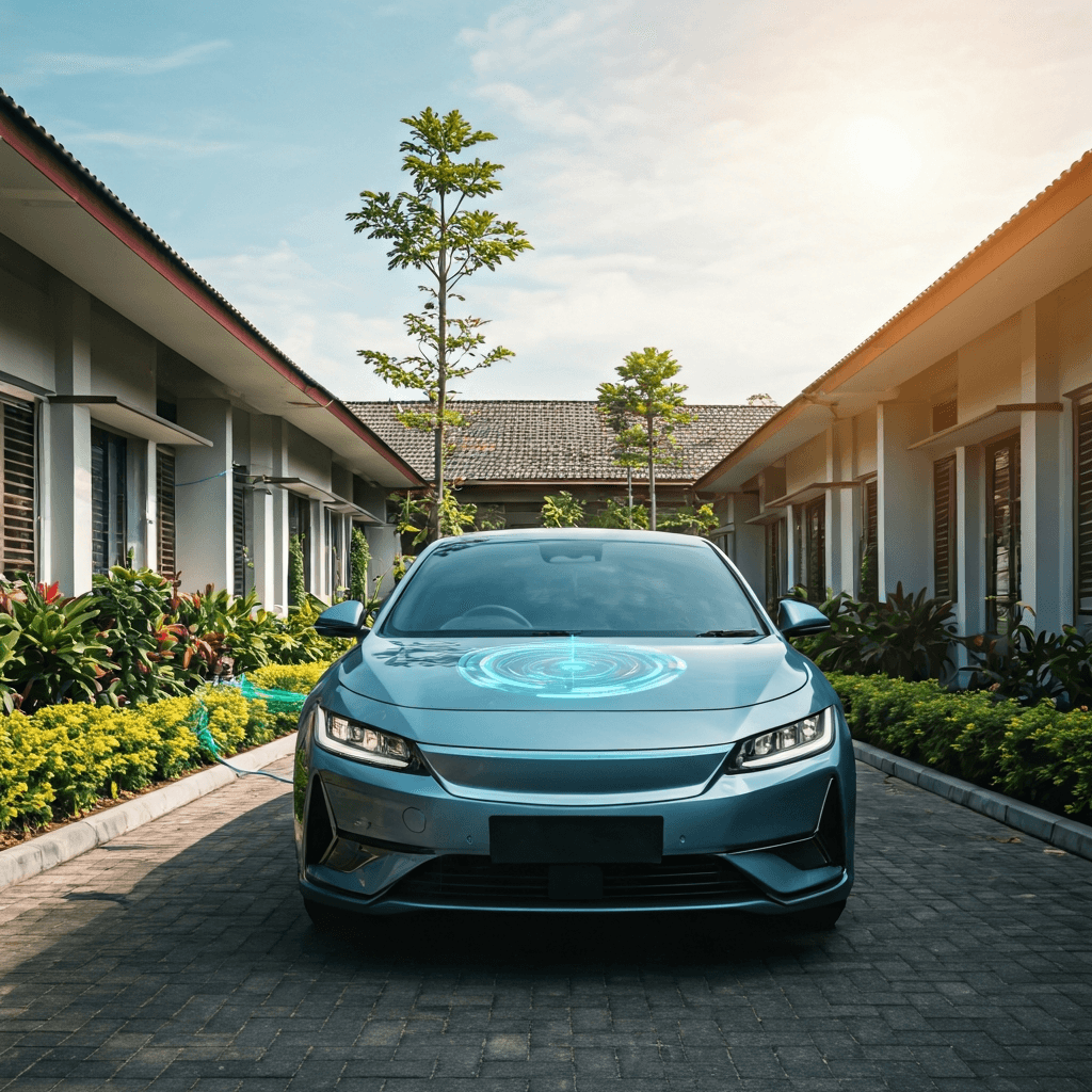 Analisis Lengkap Teknologi Mobil Listrik dengan Sistem "Vehicle-to-Microgrid" (V2M): Solusi Energi Mandiri untuk Komunitas dan Perumahan di Indonesia