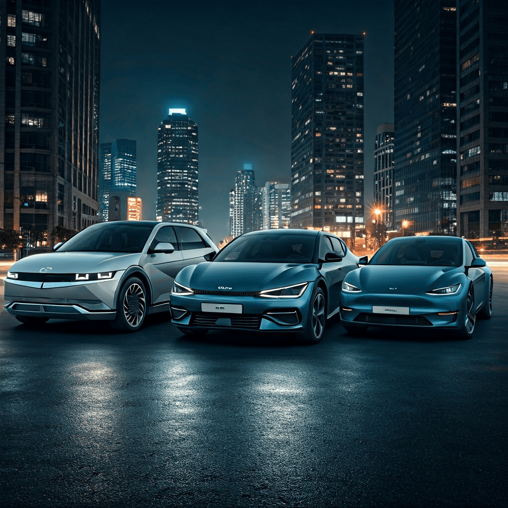 Pertarungan Sengit di Pasar Mobil Listrik SUV 5-Seater 2024: Hyundai Ioniq 5 vs Kia EV6 vs Tesla Model Y - Analisis Lengkap Spesifikasi, Harga, dan Keunggulan