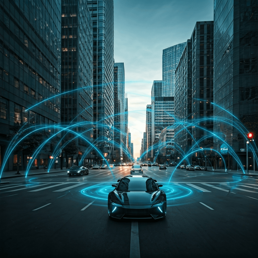 Analisis Lengkap Teknologi "Vehicle-to-Everything" (V2X) Generasi Kedua Puluh Delapan: Jaringan Simbiosis Cerdas yang Menyatukan Kendaraan, Kota, dan Ekosistem Digital dalam Satu Platform Terintegrasi 2046